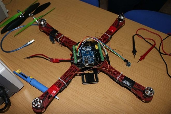 Besni MYO Öğrencileri Drone üretiyor