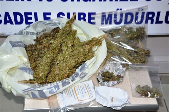 11 kilo 500 gram uyuşturucuya 1 tutuklama